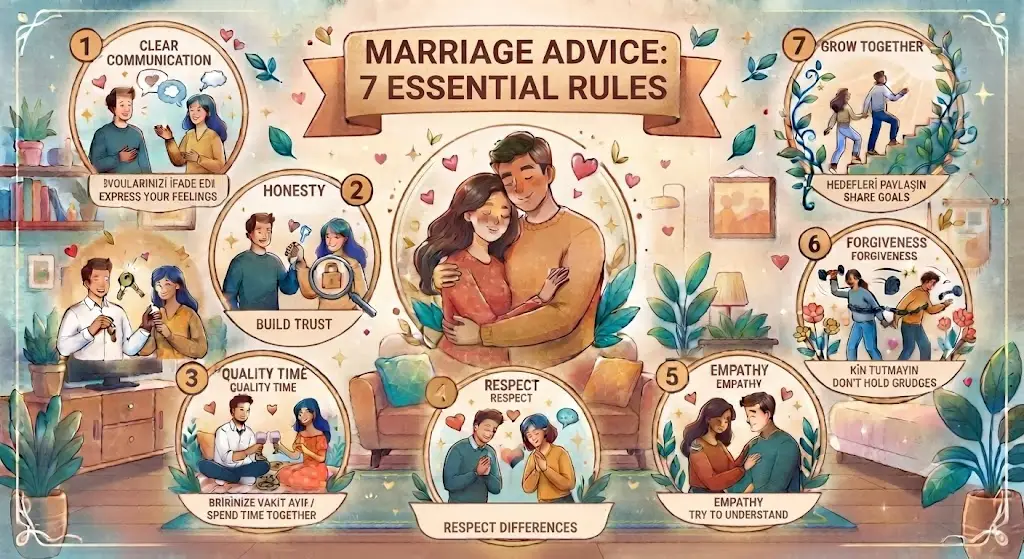 Marriage Advice | 7 Principles for a Happy and Lasting Marriage 2026