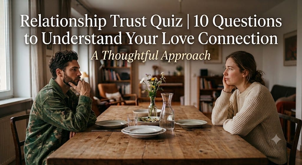 Rebuild Trust in a Relationship β Test Your Partner with a 10-Question Relationship Trust Quiz