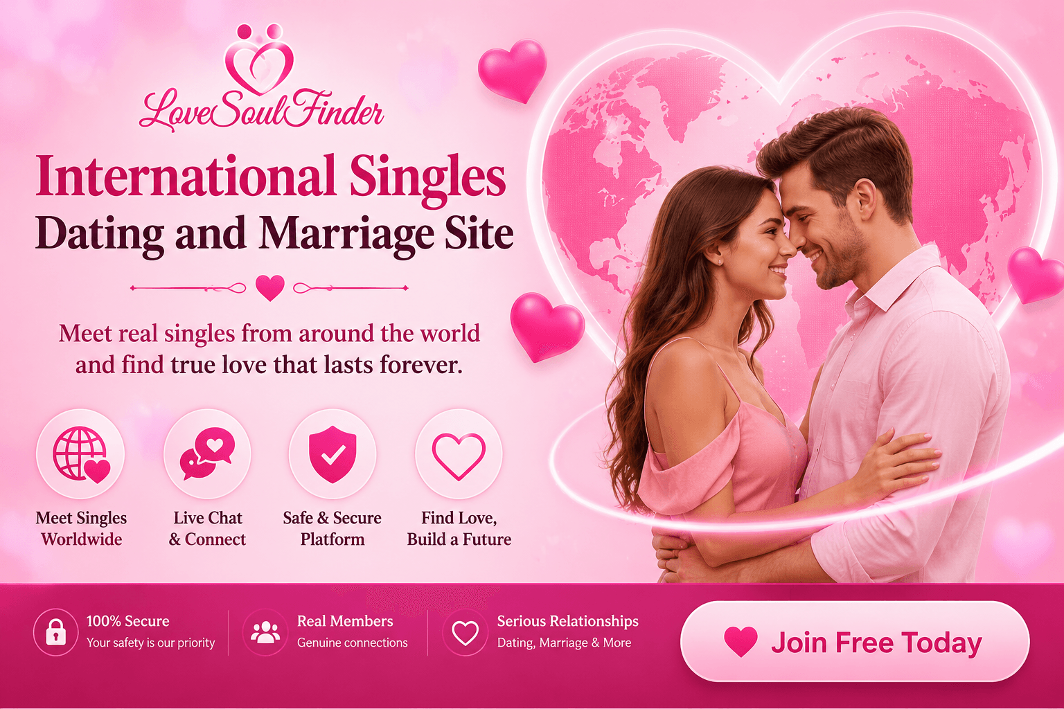 International Singles Dating and Marriage Site