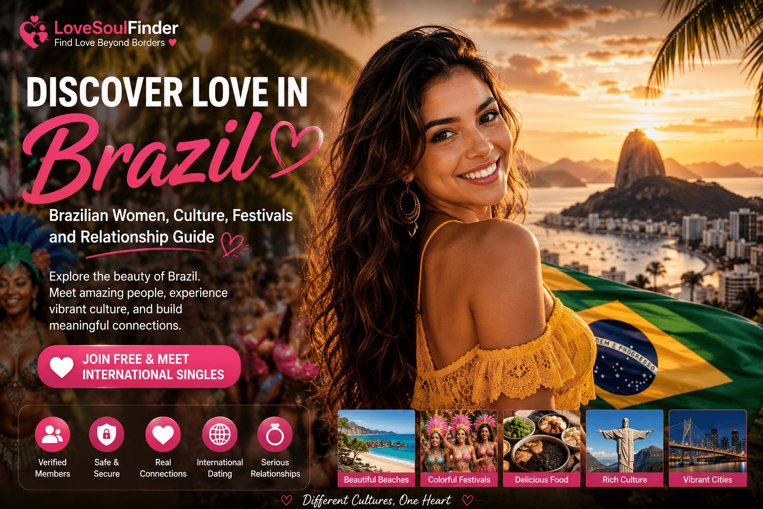 Brazil Dating | Brazilian Women, Culture, Festivals & Relationship Guide | LoveSoulFinder