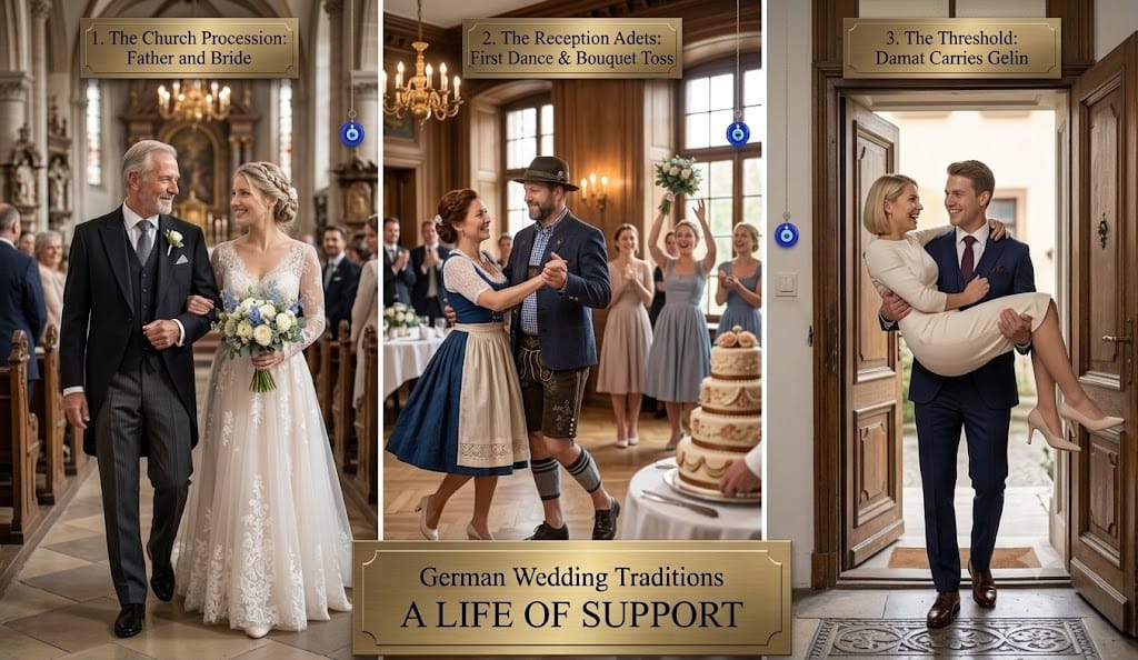 German Wedding Traditions Bride and Groom Wedding Ceremony
