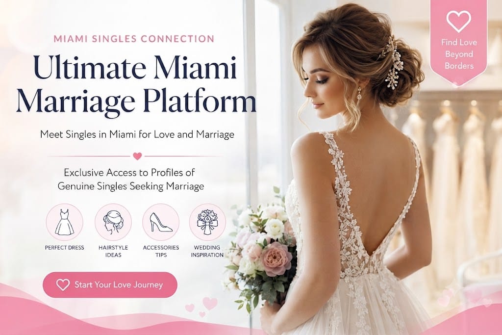 Miami Marriage Platform for international singles looking for love and marriage